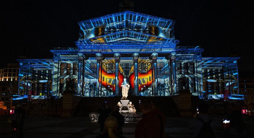 A berlini fényfesztivál teljesen új arcát mutatja meg az ikonikus látnivalóknak