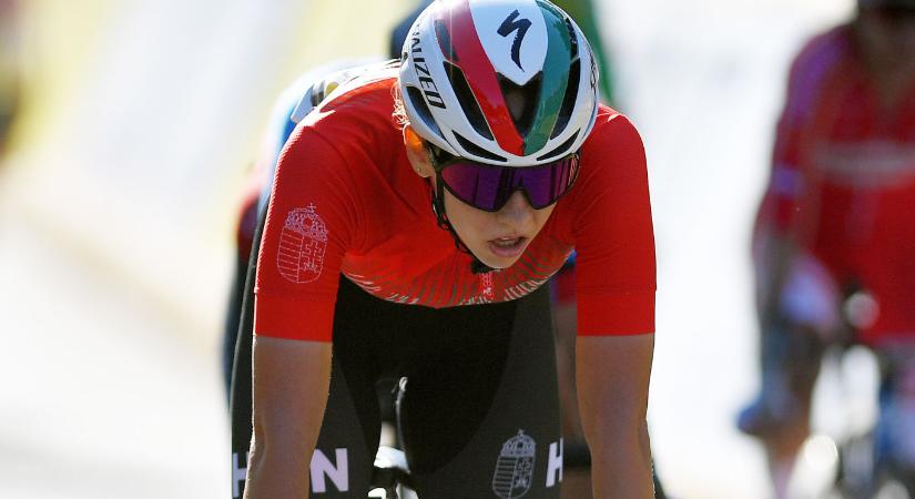 Vas Kata Blanka negyedik lett az országúti kerékpáros világbajnokságon