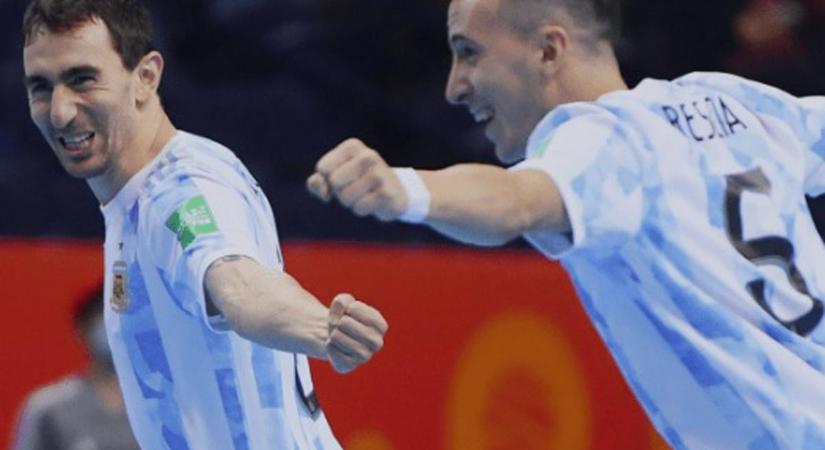 Futsal vb: összejött az argentin–brazil elődöntő