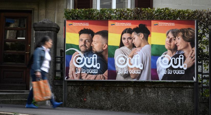 Svájcban megszavazták a melegházasságot