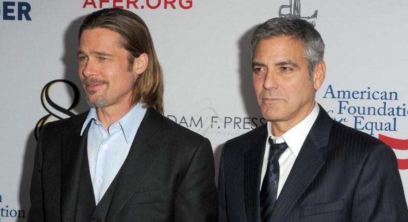Ismét együtt játszik Brad Pitt és George Clooney