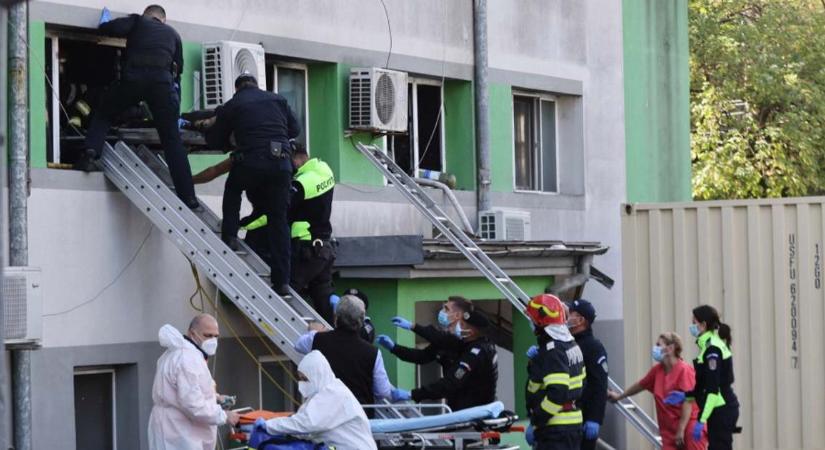 Romániában ismét tűz volt egy Covid-betegeket ellátó kórházban