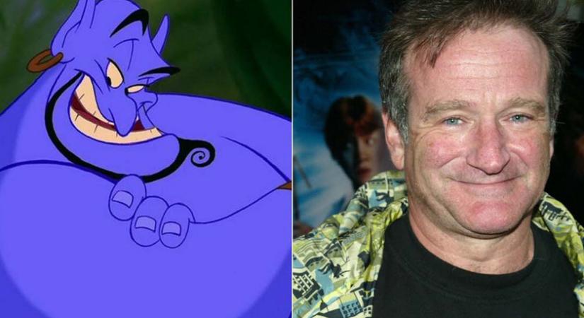 8 Disney-karakter, amit valódi ember ihletett: Robin Williams nem csak a hangját adta Dzsininek