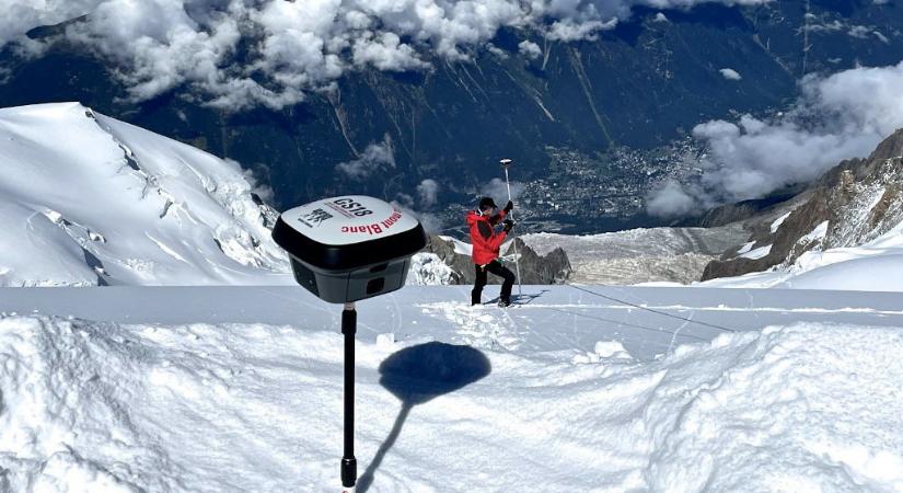 Hivatalos: 4807,81 méter az Alpok legmagasabb pontja