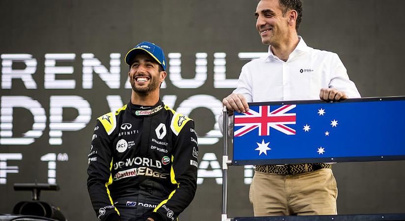 Ricciardo: kezdünk kifutni az időből Abiteboul tetoválása kapcsán