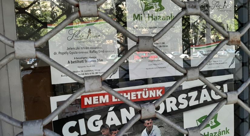 Pikó András is felülvizsgálná a Mi Hazánk bérleti szerződését, miután a párt cigányok ellen uszító plakátot rakott ki józsefvárosi irodájánál