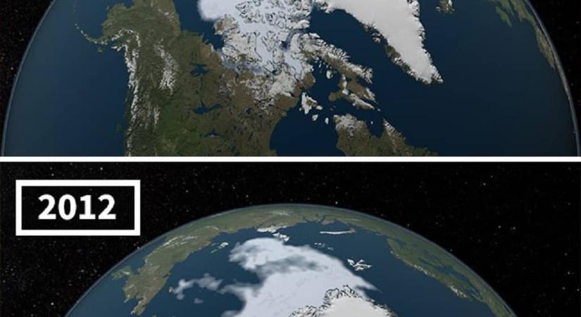 Megdöbbentő műholdképeken mutatja be a NASA az éghajlatváltozás hatásait