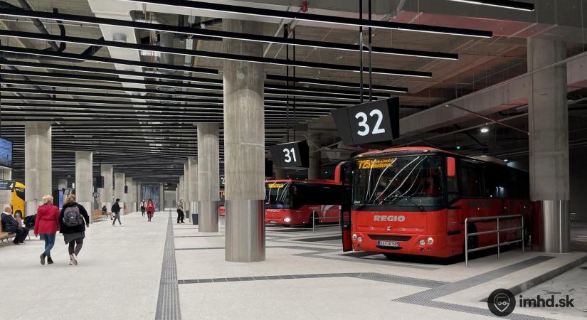 Megnyílt Pozsonyban az új buszpályaudvar