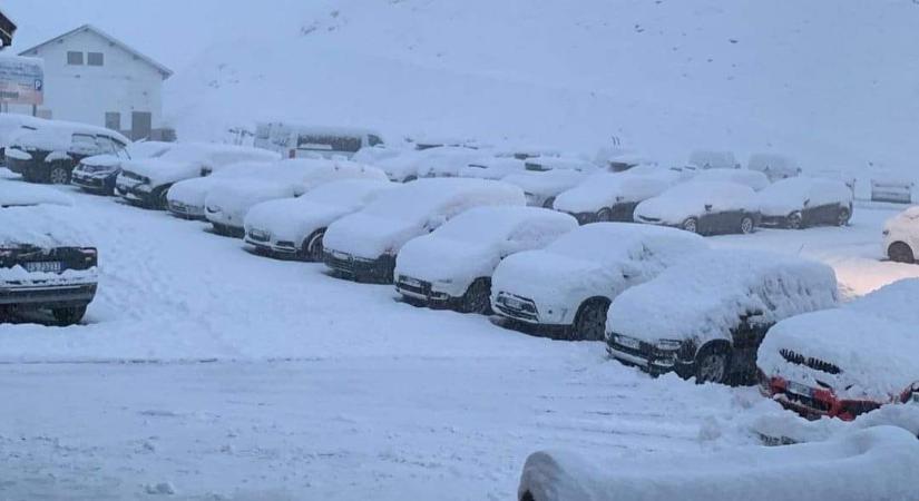 Az Alpokban közeleg a tél – 20 centis hó esett