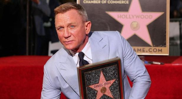 Daniel Craig csillagot kapott – fotók!