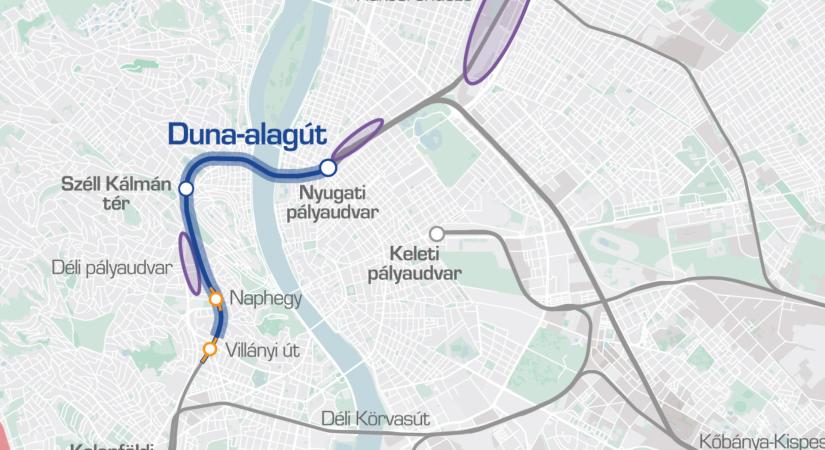 Ha megépül a vasúti Duna-alagút, a Déli pályaudvar eltűnhet a föld színéről