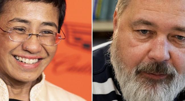Megosztva kapta két újságíró a Nobel-békedíjat