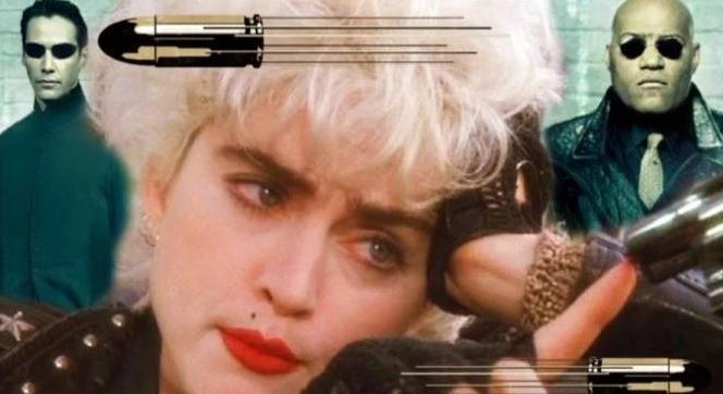 Majdnem Madonna kerülgetett golyókat a Mátrixban Keanu mellett