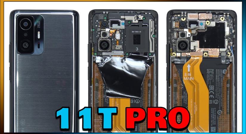 Így néz ki a Xiaomi 11T Pro belülről