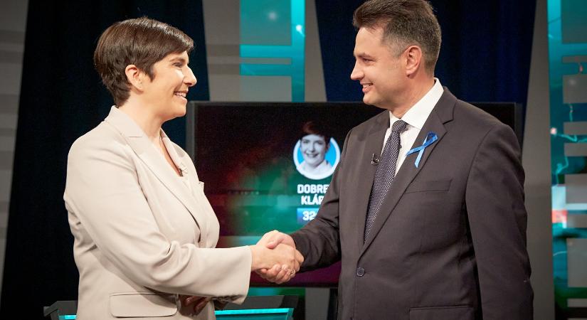Závecz: Szoros versenyben Dobrev Klára nyerte a miniszterelnök-jelölti vitát