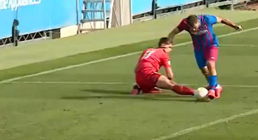 Nem semmi, hogy született Agüero első gólja a Barcában – VIDEÓ