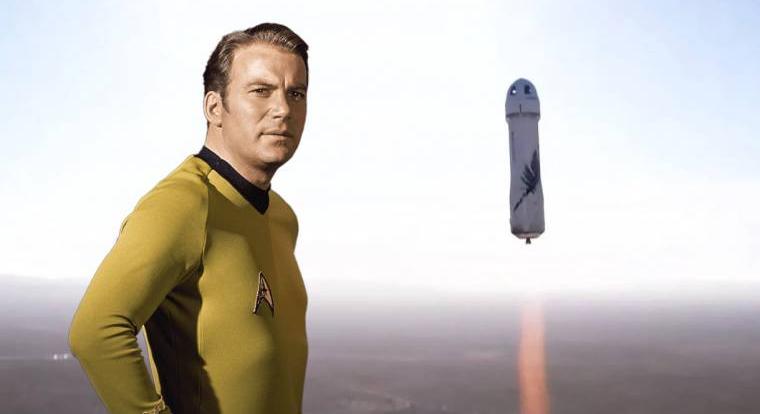 A Star Trek Kirk kapitányát is az űrbe repítette Jeff Bezos