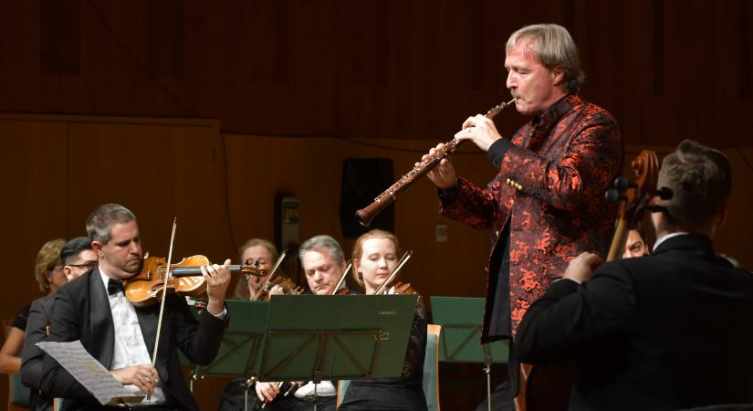 Német oboaművész vendégeskedett a szolnoki szimfonikusoknál