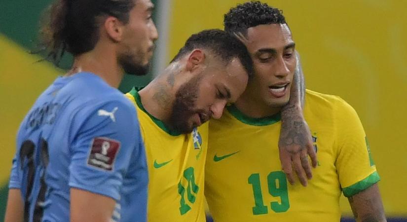Vb 2022: Neymar és Suárez is betalált, de Brazília legyőzte Uruguayt