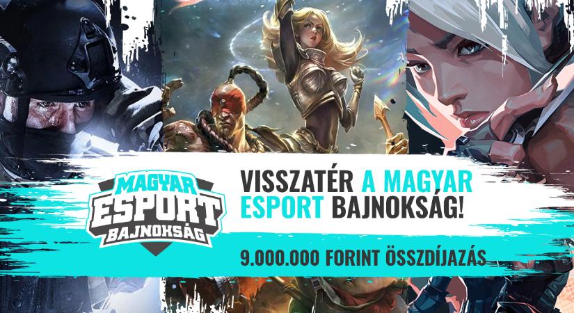 Ne maradj le! – 9 millió forintos összdíjazással jön a harmadik Magyar Esport Bajnokság
