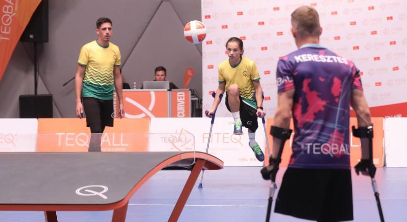 Parateqball: magyar sikerek az első nemzetközi versenyen