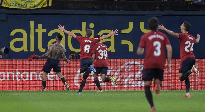 La Liga: elveszítette bajnoki veretlenségét a Villarreal