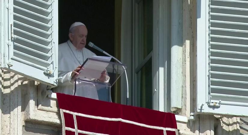 Az erőszak ellen szólalt fel Ferenc pápa