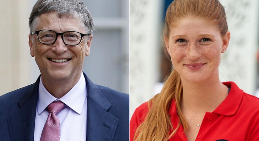 Bill Gates 25 éves lánya csodaszép menyasszony volt: Jennifer csipkés ruhában mondta ki az igent