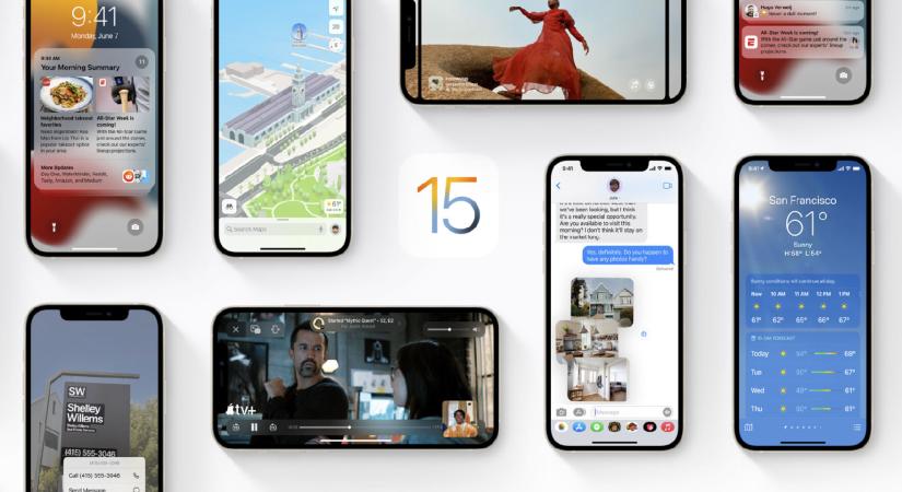 Október 25-én jön az iOS 15.1