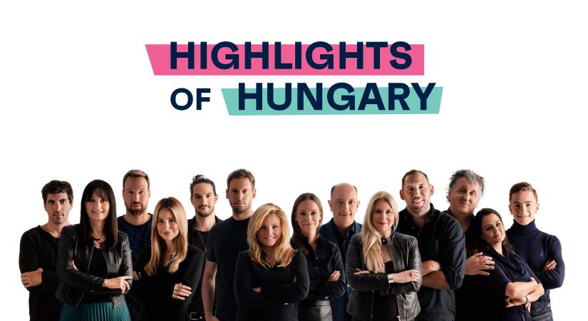 Bagossy Norbi, Nagy Viktor és Mádai Vivien is ott van az idei Highlights of Hungary nagykövetei között!