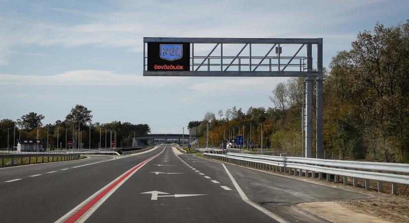 Átadták az M80-as autóút Körmend-Rábafüzes közötti szakaszát