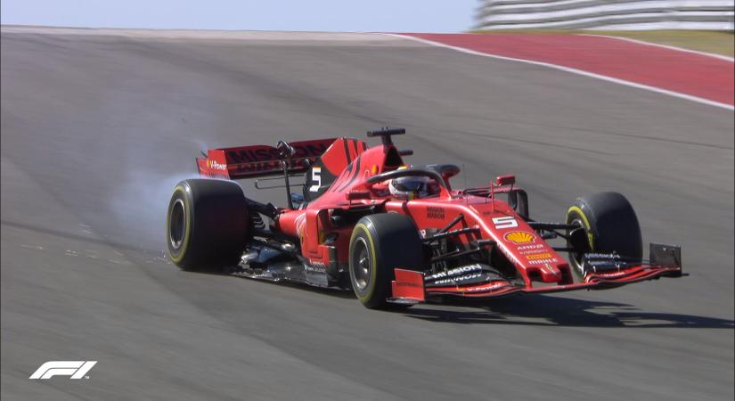 Ilyen, amikor Vettelnek hiába van négy kereke, csak hármat tud használni belőle