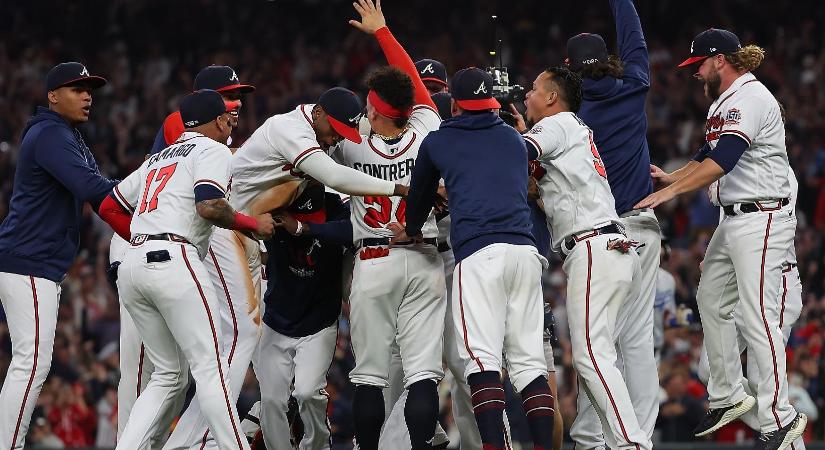 MLB: kiejtette a címvédőt, 22 év után döntős az Atlanta