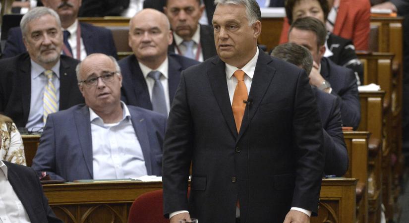 Orbán Viktor azonnali kérdésekre válaszol a Parlamentben (élő)