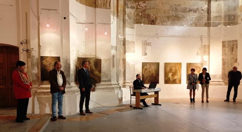 Verebes György Munkácsy-díjas festőművész alkotásait láthatjuk a Limes Galériában