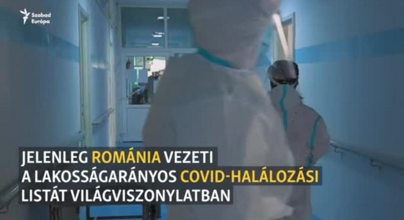 „Hatalmas a nyomás”: Románia a Covid-halálozási lista élén