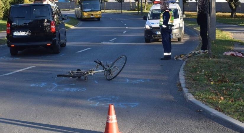 Elütöttek egy 75 éves kerékpárost Sopronban
