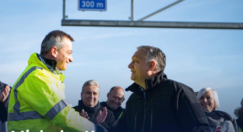 Orbán Viktor: Kész az autópálya!