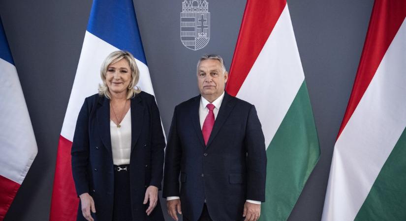 Orbán: Marine Le Pen mindig kiállt mellettünk