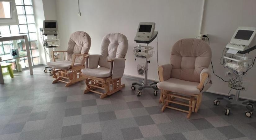 Tovább modernizálódott a Pantaleon kórház szülészete