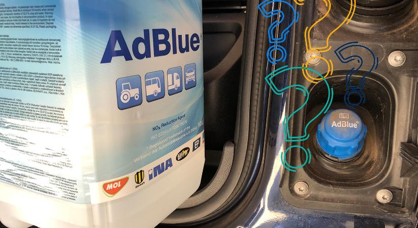 Mi az az AdBlue, mire jó, mit kell tudni róla, és miért baj, ha elfogy?