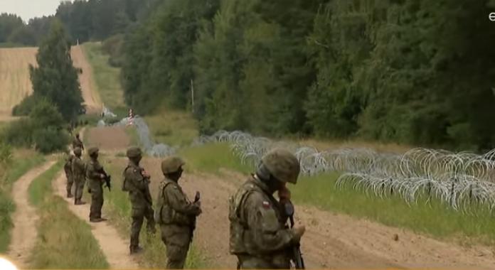 Két határőr megsérült a lengyel-fehérorosz határon