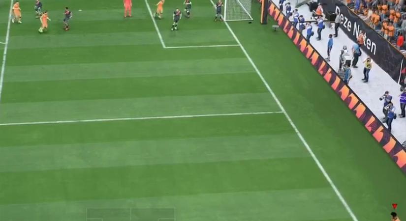 Videó: kijön a kapus a szögletnél? Sebaj, így lehet ezt góllal büntetni a FIFA 22-ben!