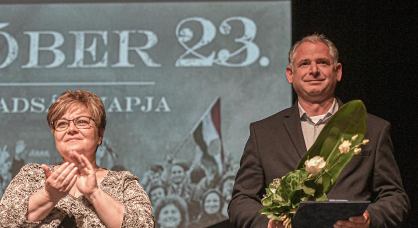 Scheidler Géza vette át a Boros Dezső-díjat