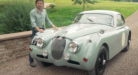 Richard Hammond befejezte szeretett Jaguar XK150-ének újjáépítését