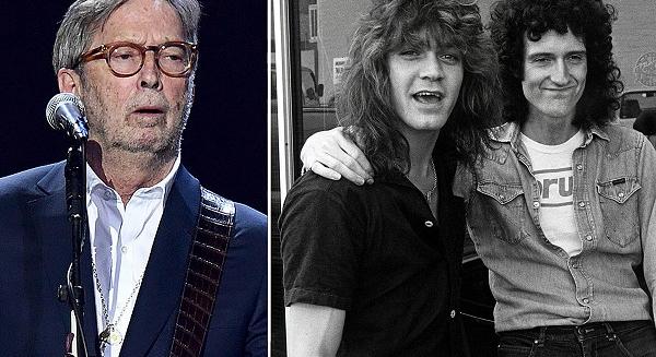 Eric Clapton sértőnek találta a dalt, amit neki ajánlott Eddie Van Halen és Brian May