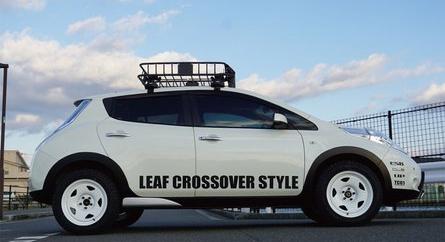 Egy japán tuningcég már crossovert is csinált a Nissan Leafből
