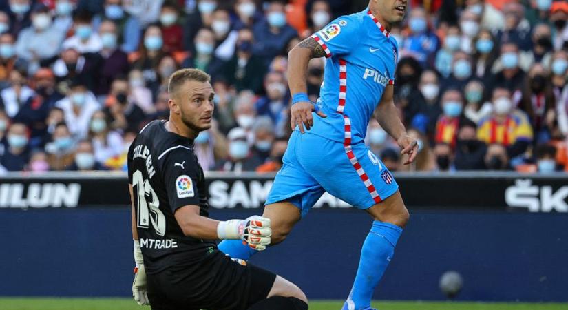 La Liga: két gólt kapott a 90. perc után, két pontot hagyott Valenciában az Atlético