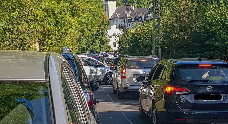 Várható volt: közlekedési káosz alakult ki Lillafüreden