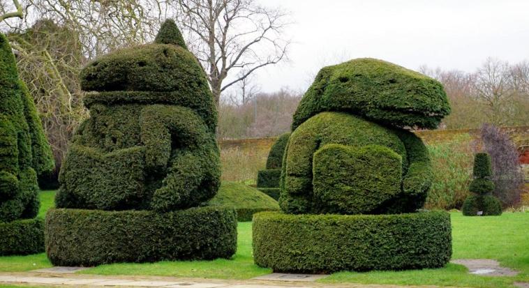 Kertészeti művészet: "élő" zöld szobrok